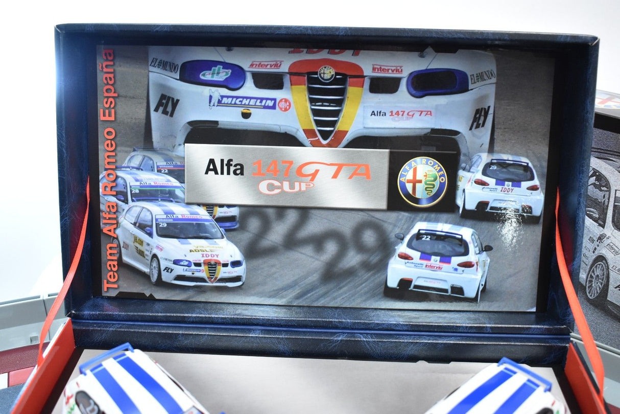 Car decals featuring Alfa 147 GTA Cup racing graphics for Fly Car 96042