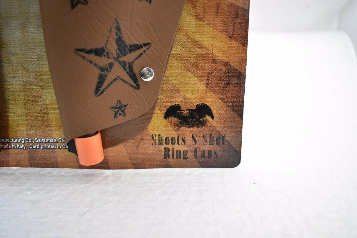 Holster with "Shoots and Shot Ring Caps" printed on the side for Parris Toys 4632C