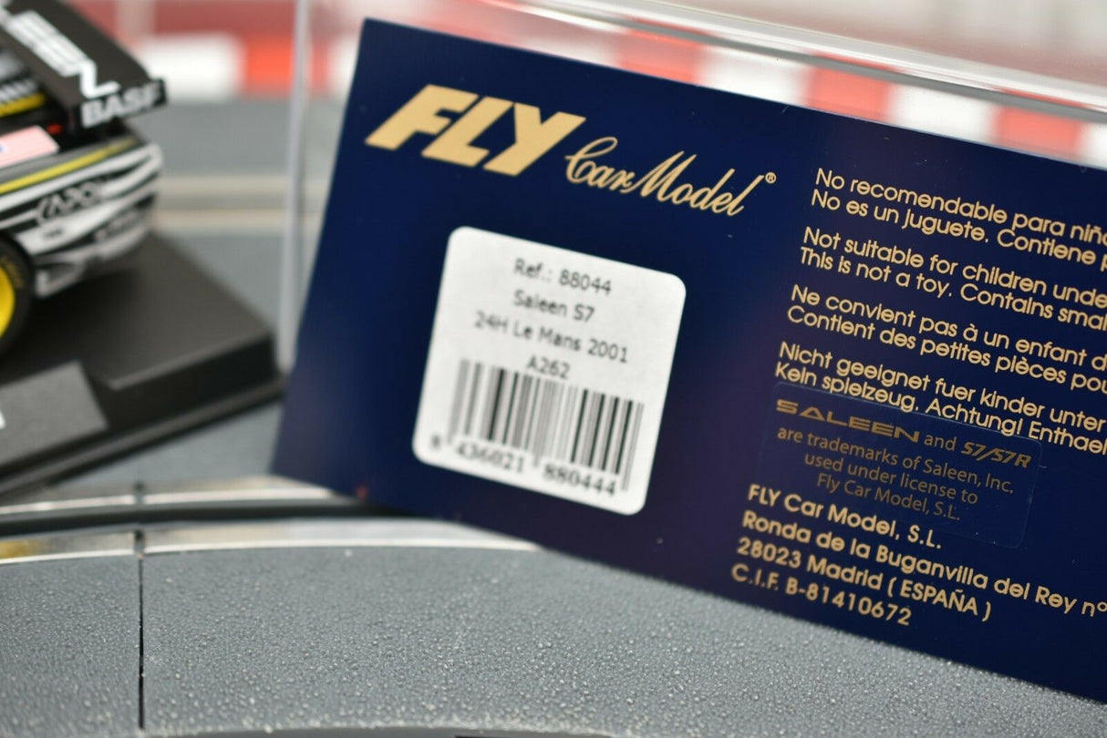 Saleen S7 24h Le Mans 2001 model card for Fly Car 88044