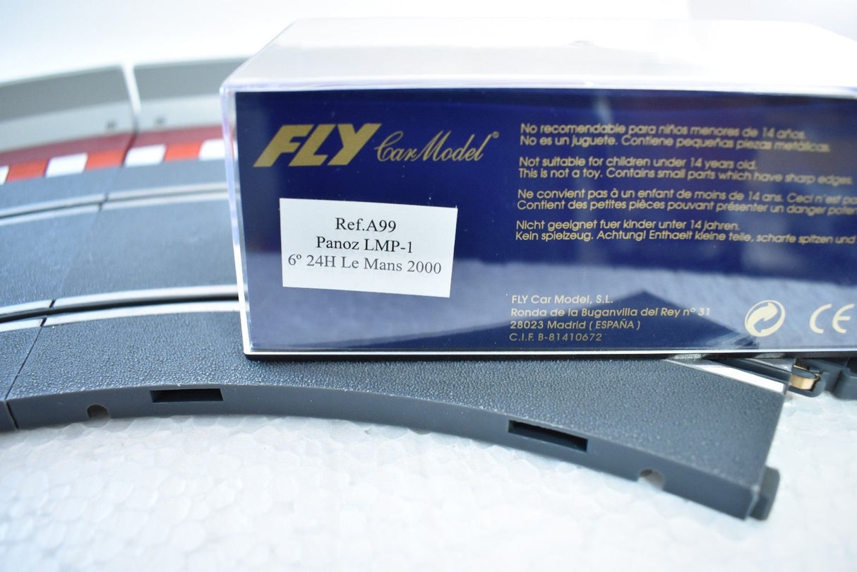 Model car box for Panoz LMP-1 6 24H Le Mans 2000 for Fly Car A99
