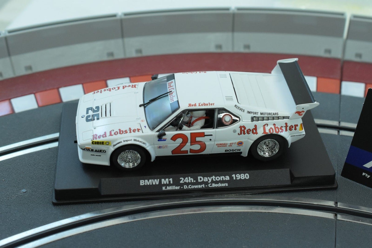 Model car of the 1980 BMW M1 race car at Daytona for Fly Car 88315