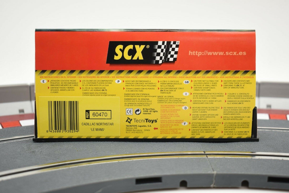 Instructions for Cadillac Northstar "Le Mans" model car for SCX 60470