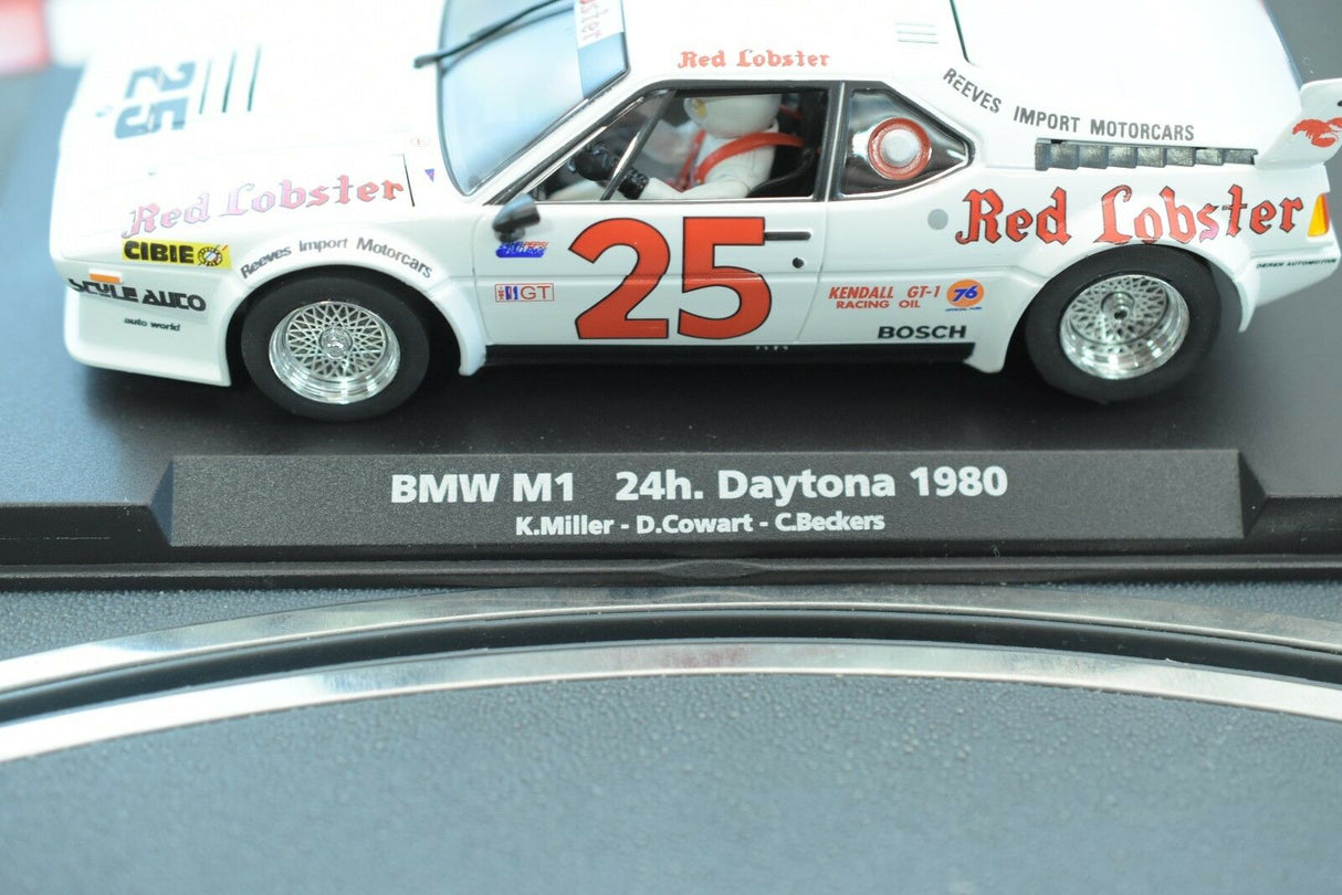 White BMW M1 race car model from the 1980 Daytona 24 Hours for Fly Car 88315