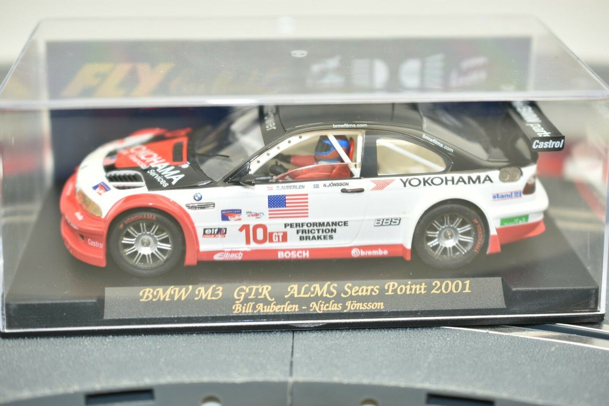 Slot car of 2001 BMW M3 GTR race car for Fly Car 99001