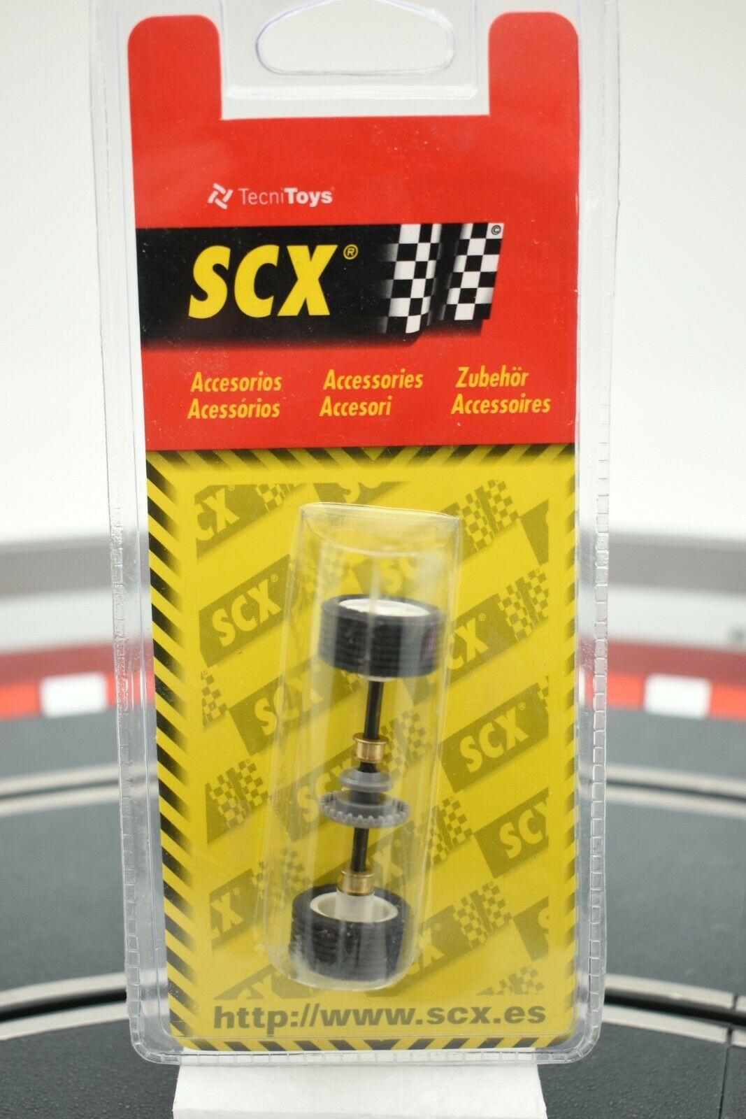 Rally rear axle type 3 accessory for model car for SCX 88170
