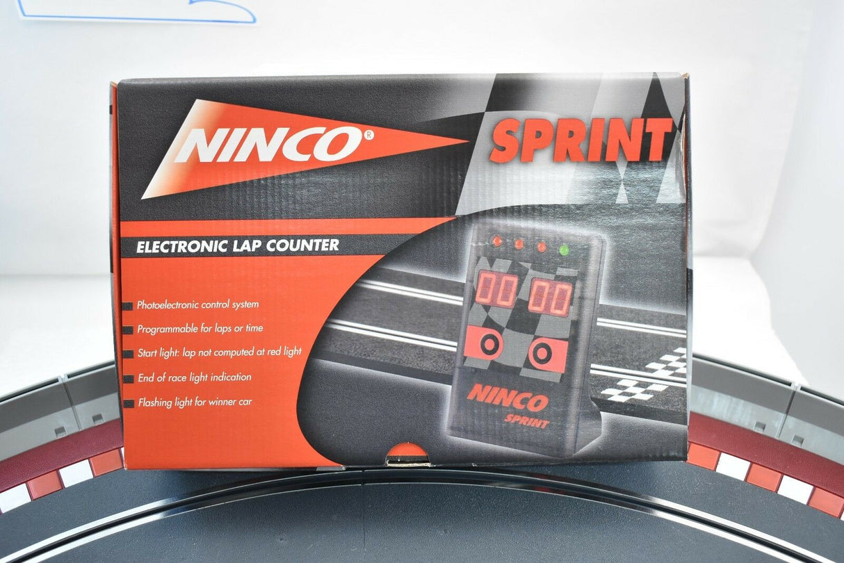 Lap counter box showing electronic lap counter for racing for Ninco 10404