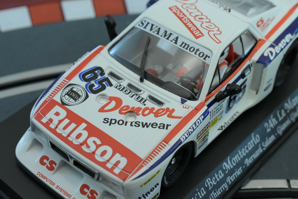Model race car: Lancia Beta Montecarlo 24h Le Mans 1982 for Fly Car 07501