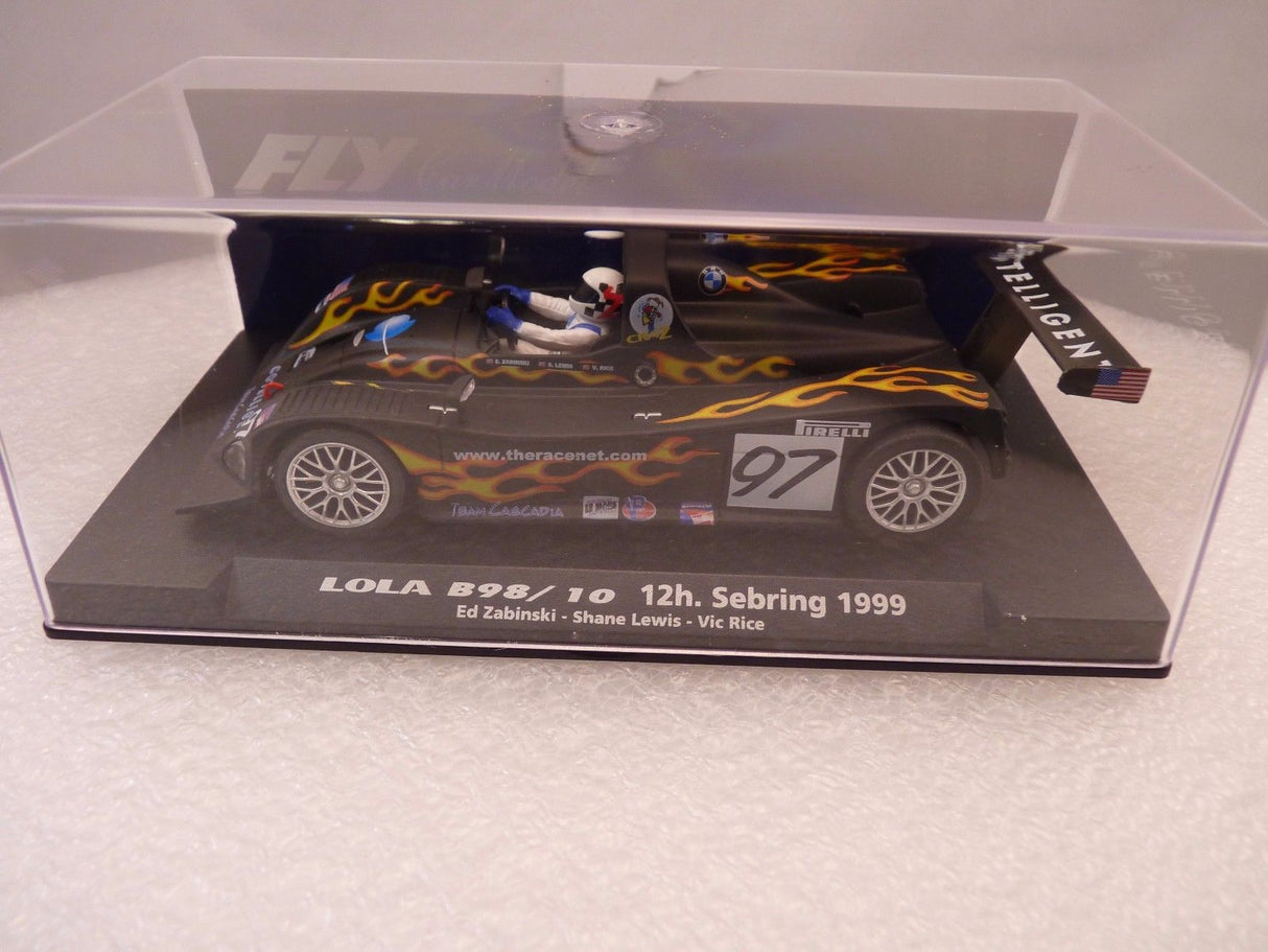 Lola race car model from the 1999 12h Sebring race for Fly Car 88066