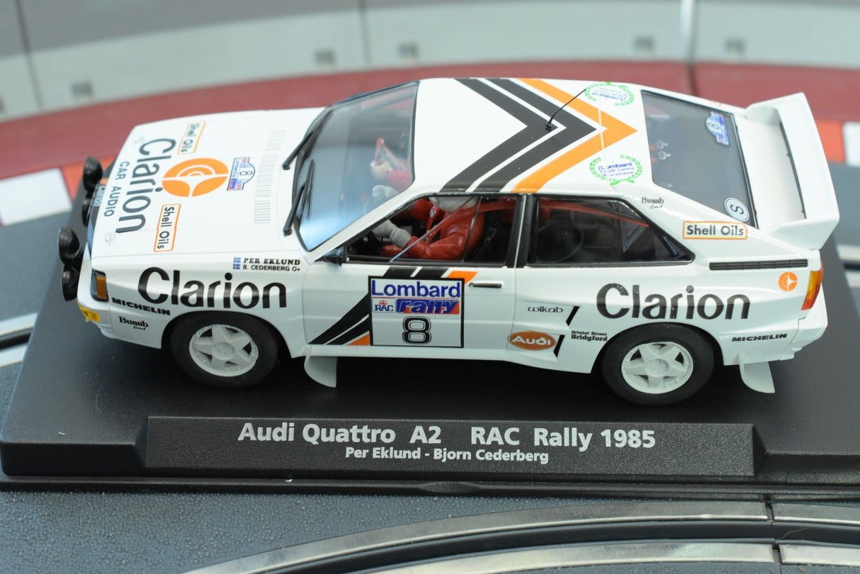 Scale model of 1985 Audi Quattro A2 rally car for Fly Car 88285