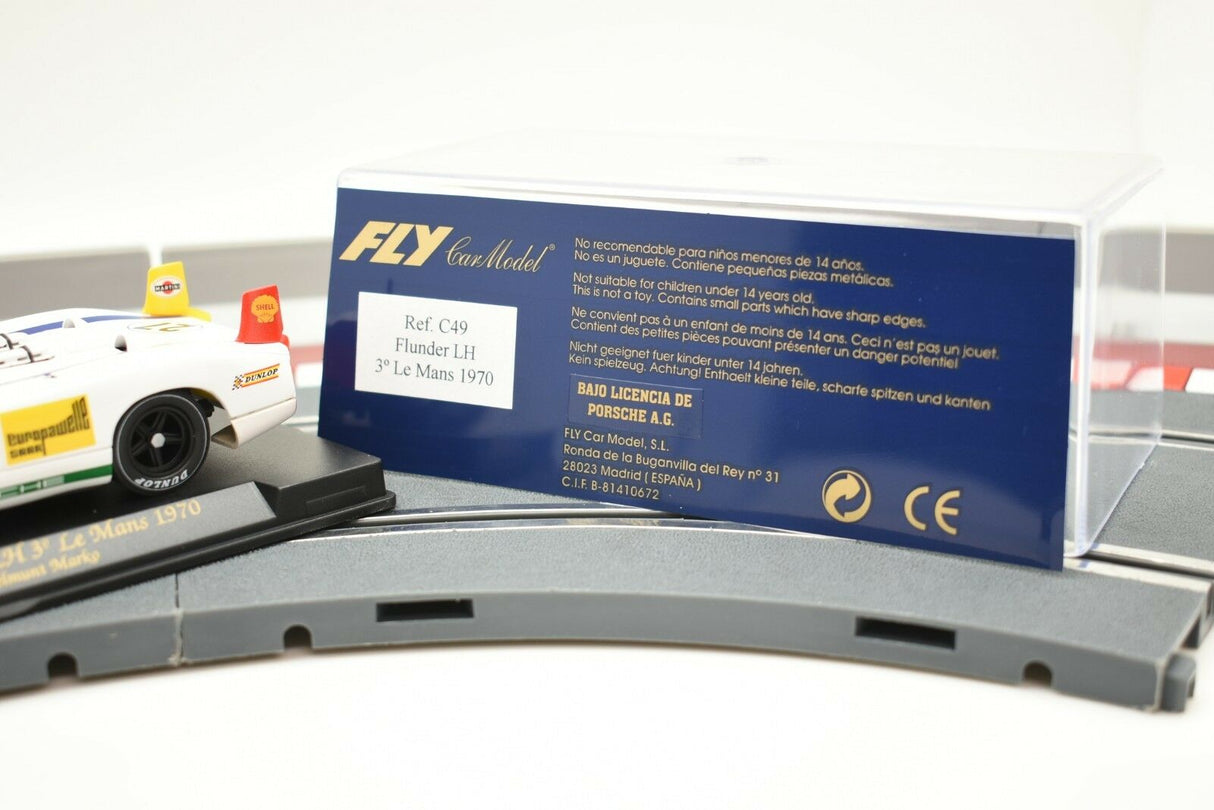 Slot car, Porsche 908 Flunder LH, 1970 Le Mans for Fly Car C49