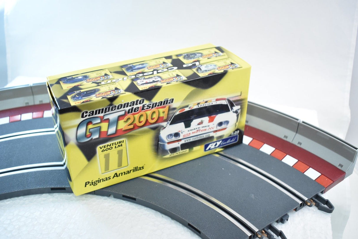 Race track with yellow box for 2001 Spanish GT racing cars for Fly Car PA2