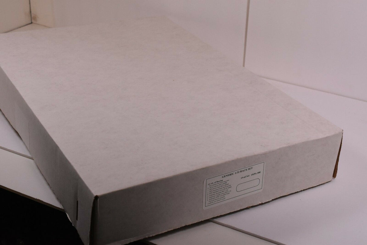 Cardboard box for Generic 1/32 Race Set, model SPA300 for SCX/Scalextric