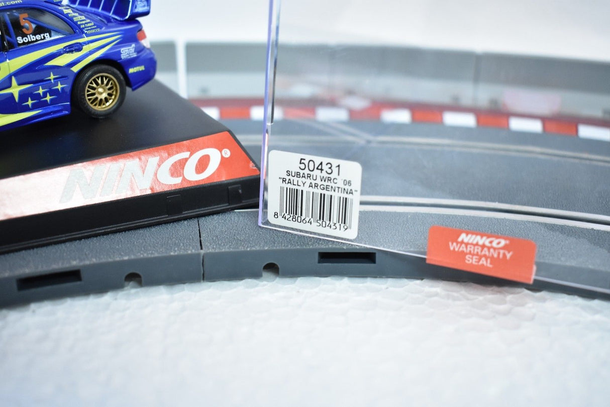 NINCO Subaru WRC 2006 "Rally Argentina" car box and seal for ZZ Expired Kim Collection 50431