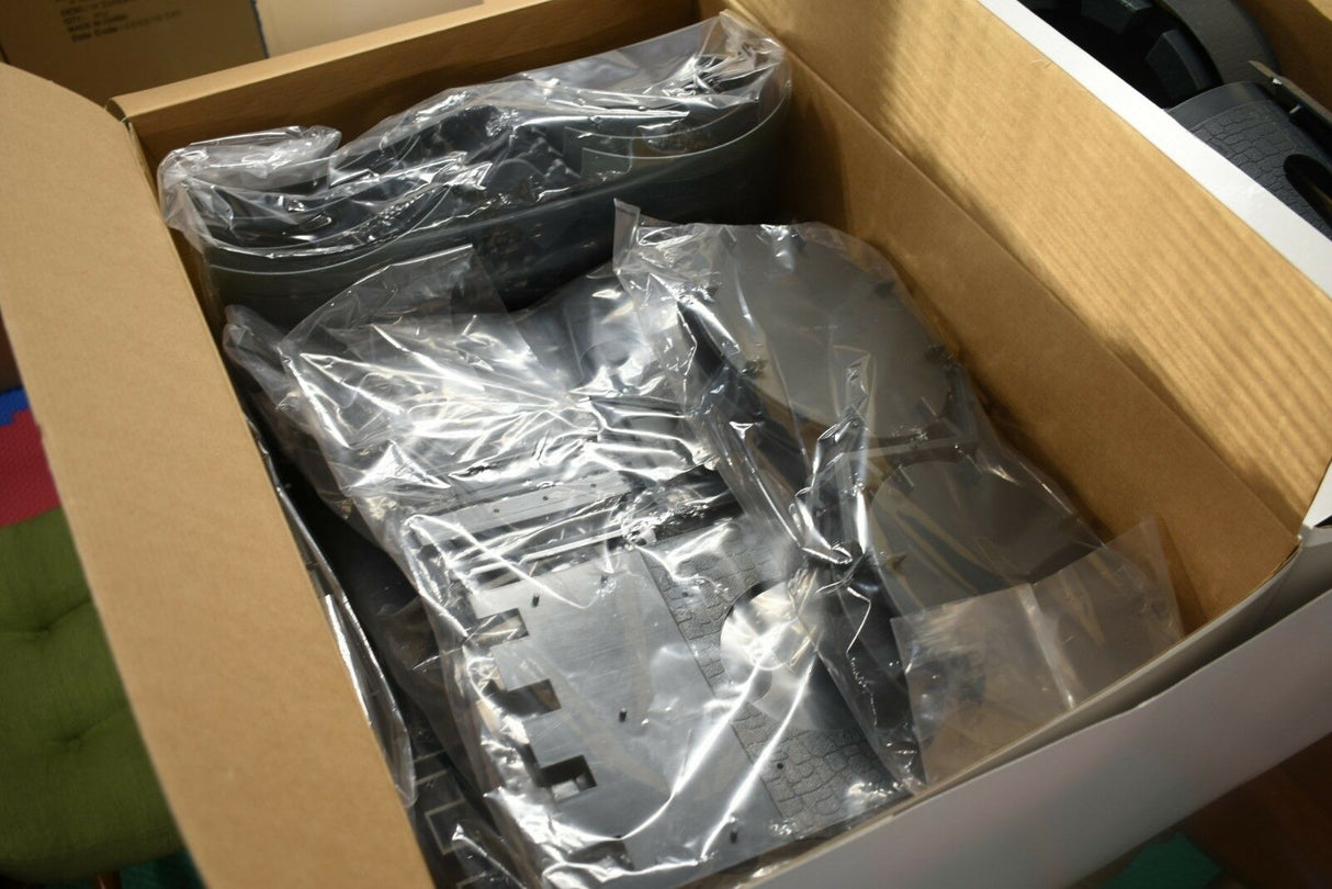 Blackstone Castle components in packaging within a cardboard box for IMEX IMX3282