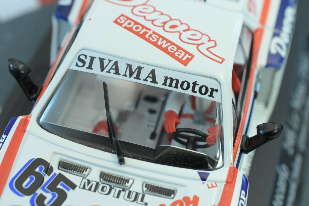 White race car with "SIVAMA motor" visible on the windshield for Fly Car 07501