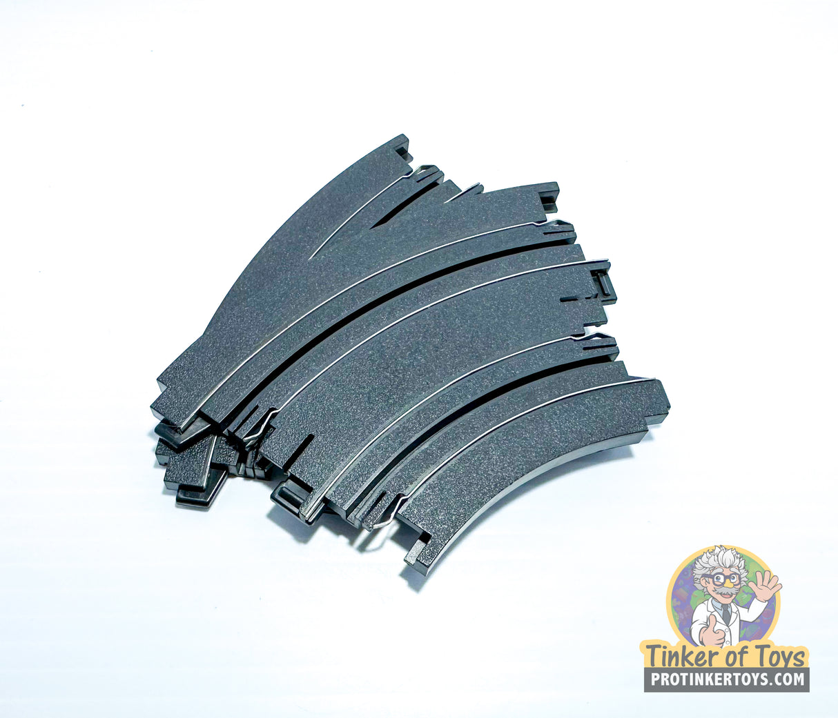 6" Radius 1-8 Curve Track 2 Pack | H0064 | Auto World