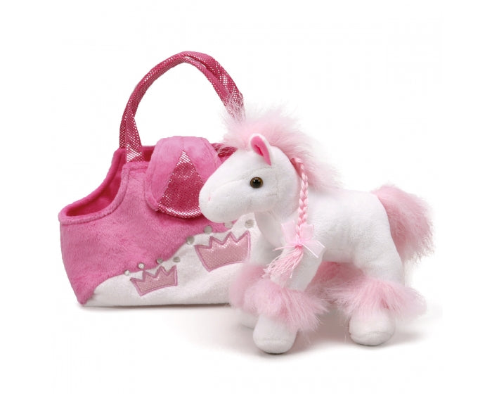 Pink horse toy with matching carrying bag for Unipak 6037HPK
