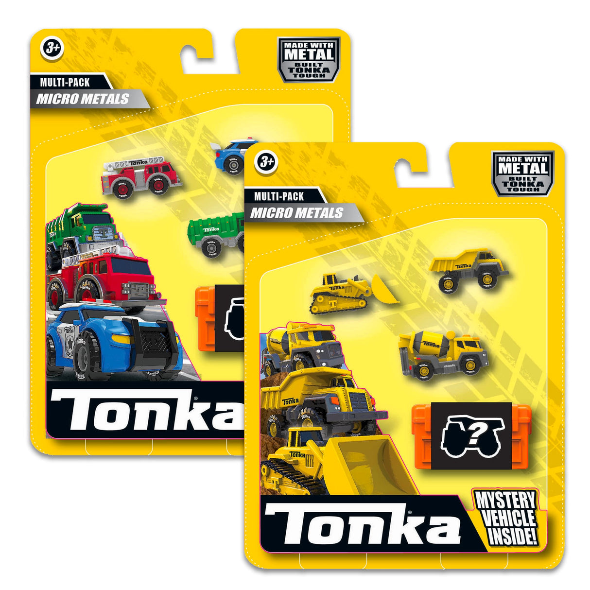 Toy vehicle multipack set featuring various construction and play vehicles for Schylling 6055