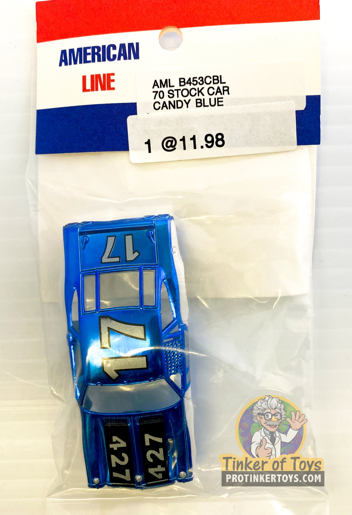70 Stock Car | B453 | American Line-American Line-K-Blue Green-ProTinkerToys