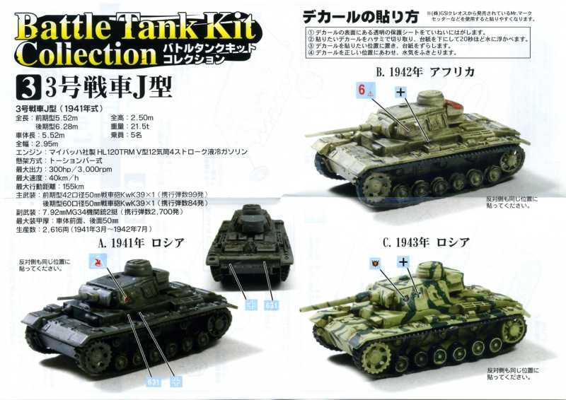 F-Toys Battle Tank Kit | 71117 | BCmini