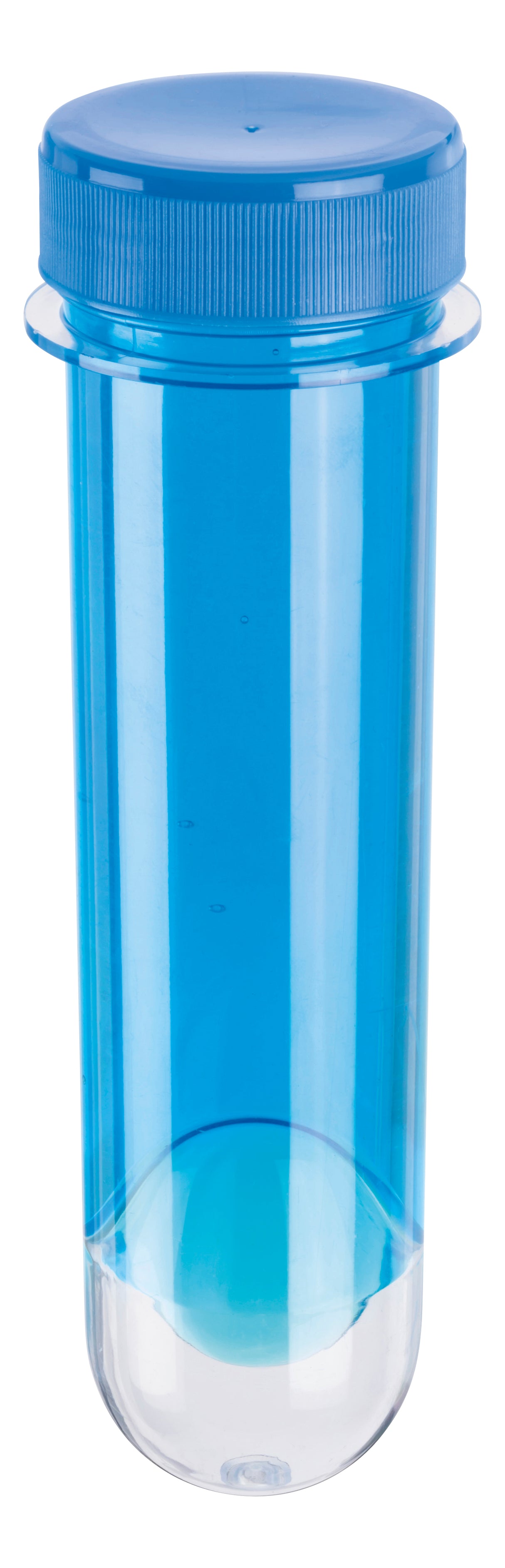 Blue slime in a clear, capped test tube toy for Toy Smith 7149