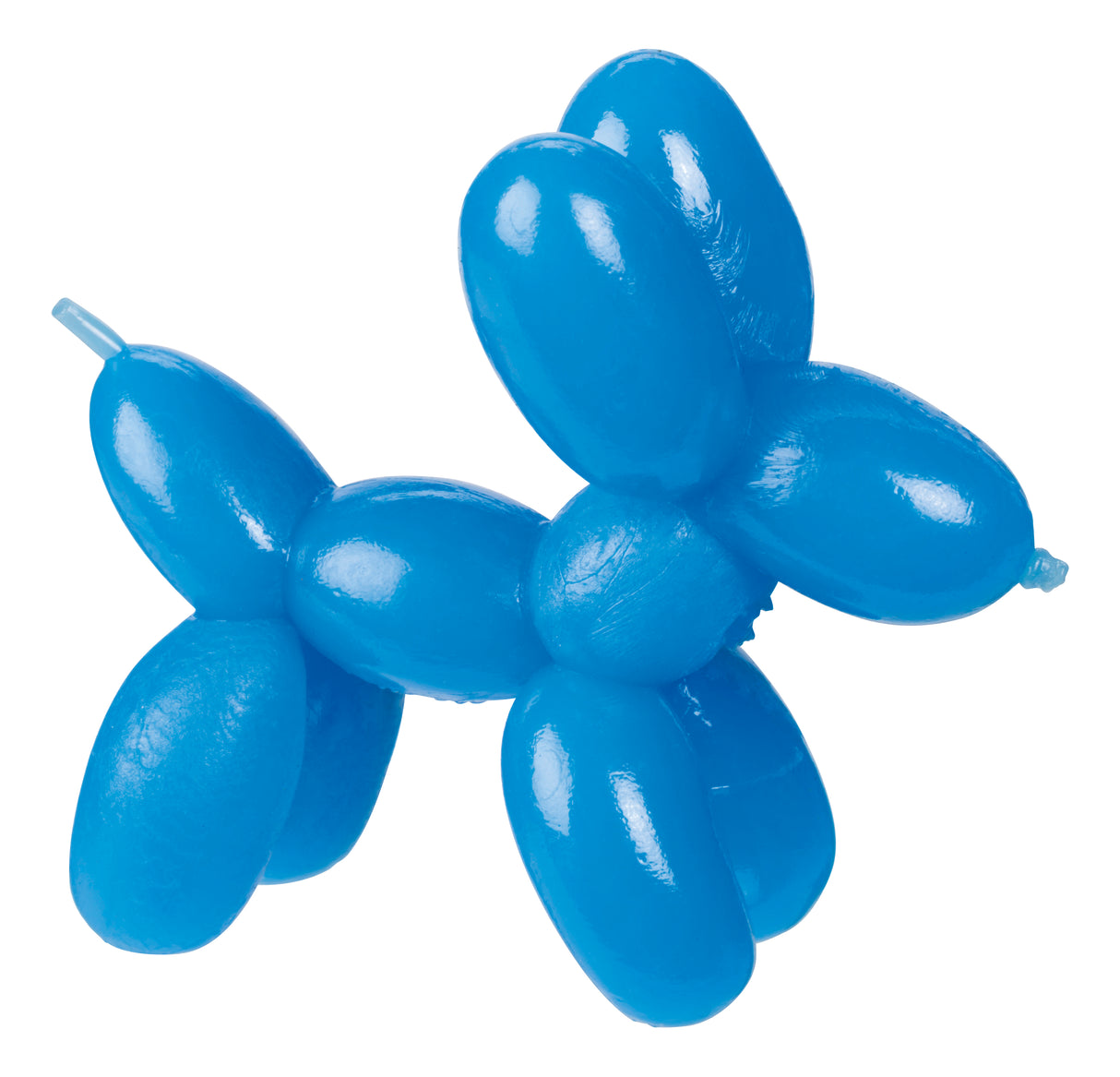 Blue balloon dog toy, playful and inflatable for Toysmith 7186