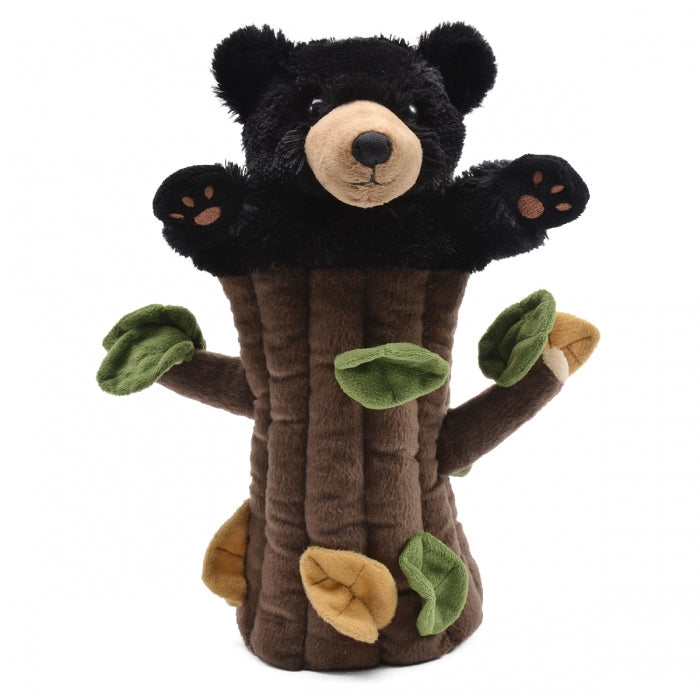 13" In N Out Puppets | 7199 | Unipak-BVP-7199BK Black Bear-ProTinkerToys