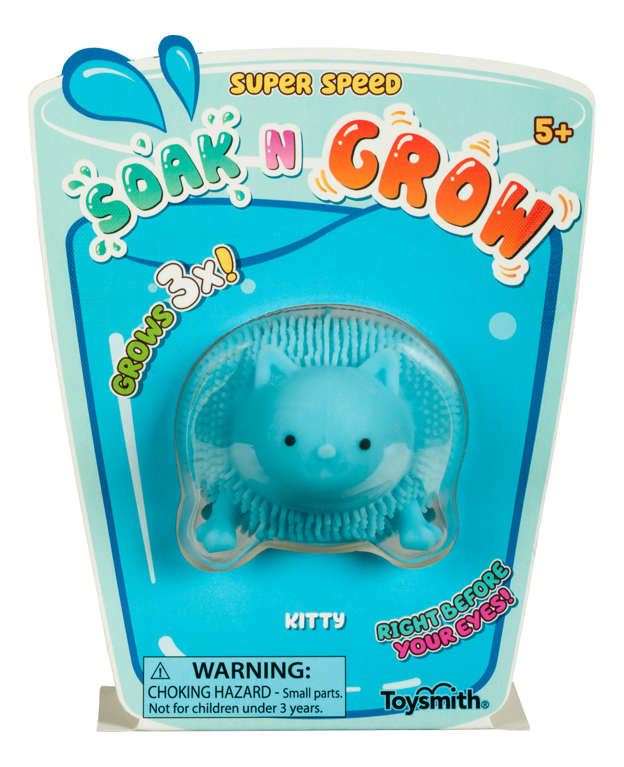 Farm Fresh Soak and Grow | 7891 | Toy Smith-Toy Smith-Blue-Kitty-ProTinkerToys