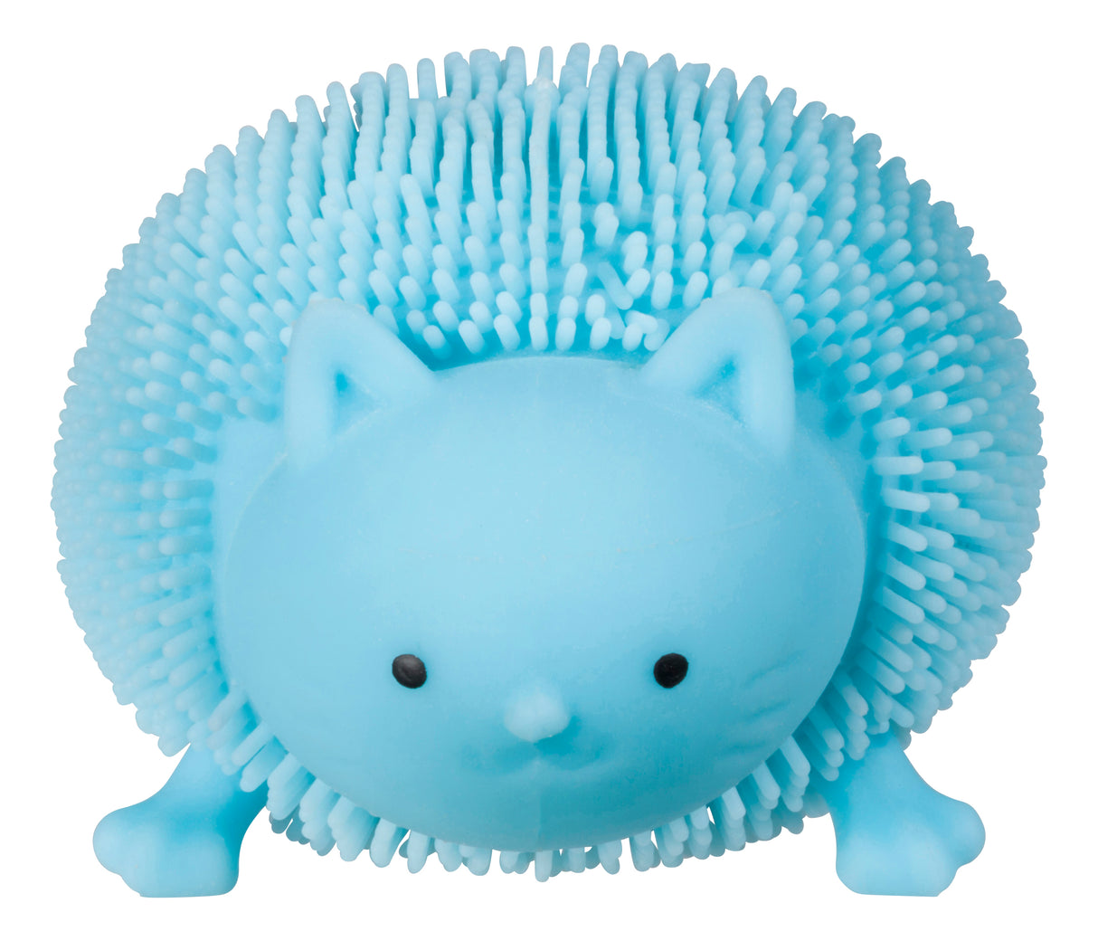 Blue cat bath brush toy with soft bristles for cleaning for Toy Smith 7891