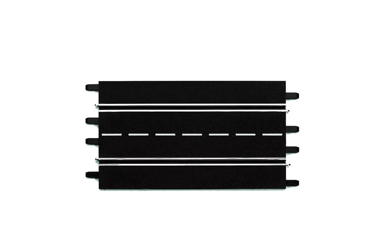 Four standard straight railroad tracks for Carrera 20020509