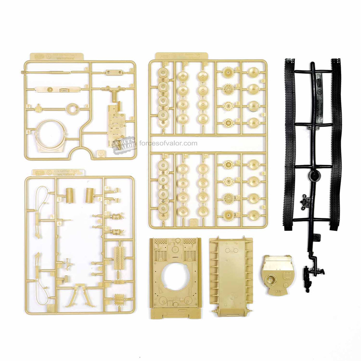 German Tiger I Tunisia Spring 1943 1:72 | 873001A | Waltersons