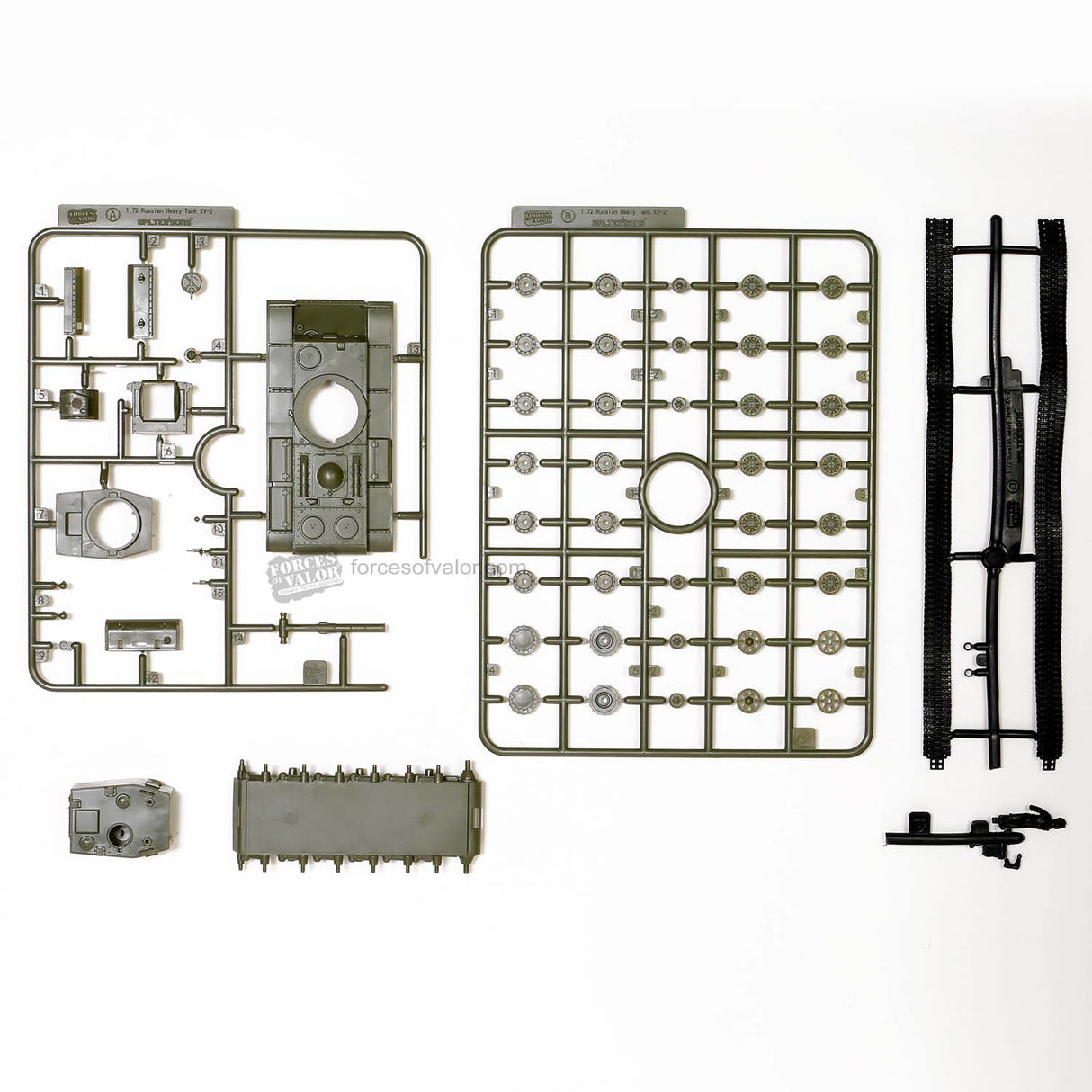 Russian Heavy tank KV-2 1:72 | 873003A | Waltersons