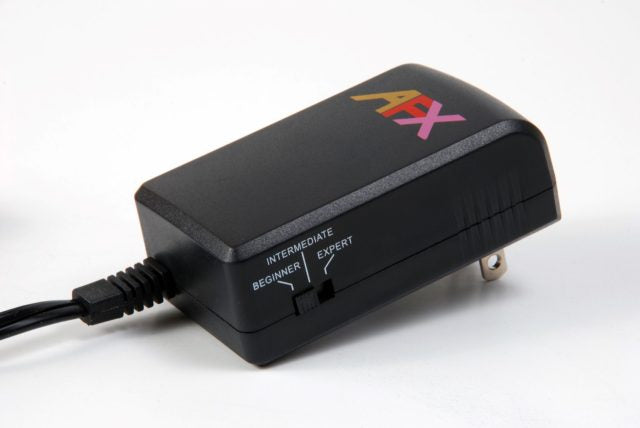 Electronic power pack with adjustable difficulty settings for racing simulation for AFX RaceMaster 22045