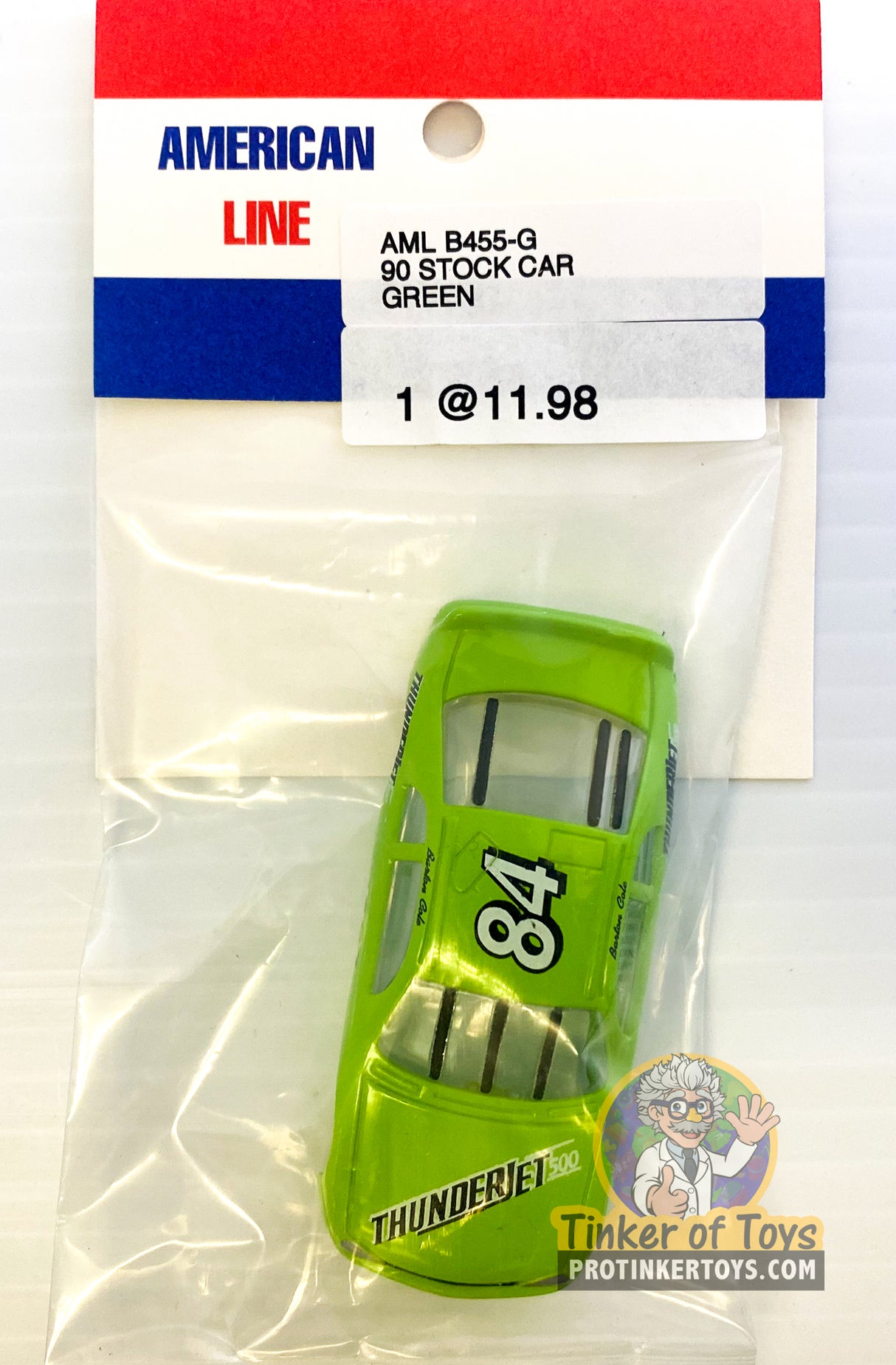 90 Stock Car | B455 | American Line-American Line-K-Green-ProTinkerToys