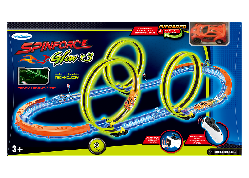 Spinforce X3 RC | 90010 | Jupiter Creations-Jupiter Creations-Single Set-ProTinkerToys