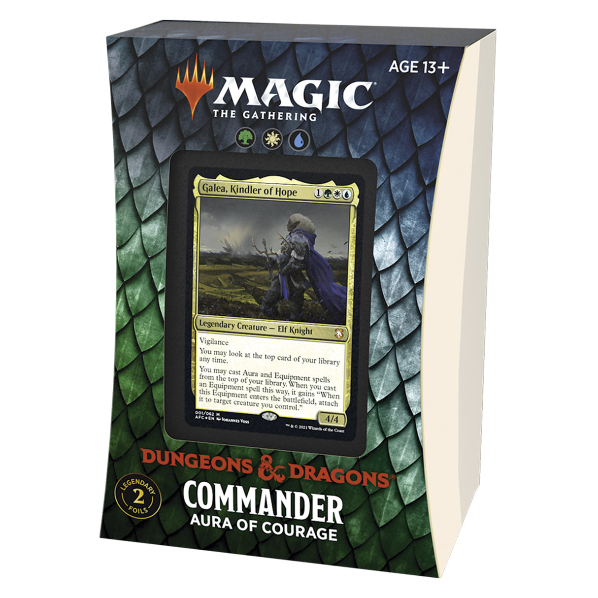 Commander Deck Display | Adventures in the Forgotten Realms: Magic The Gathering-Magic The Gathering-Aura of Courage-ProTinkerToys