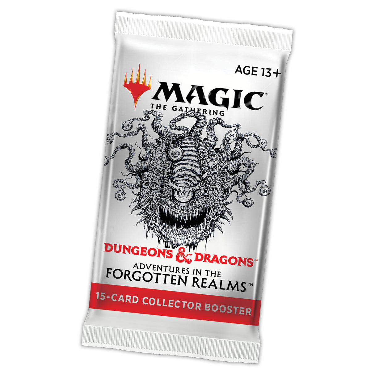 Magic: The Gathering booster pack for Adventures in the Forgotten Realms, alternate view