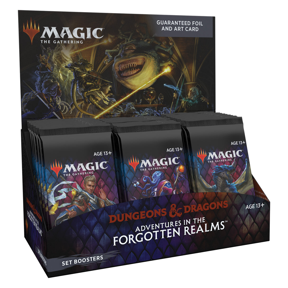Magic: The Gathering Set Boosters for Adventures in the Forgotten Realms for C87550000, package view, product view 2