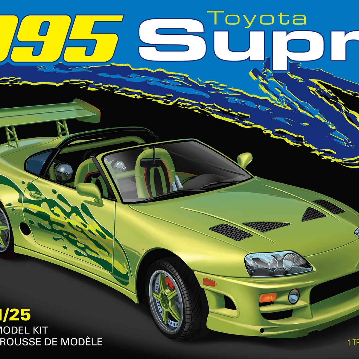 1995 Toyota Supra 1/25 Scale Model Kit | AMT1101 | AMT 