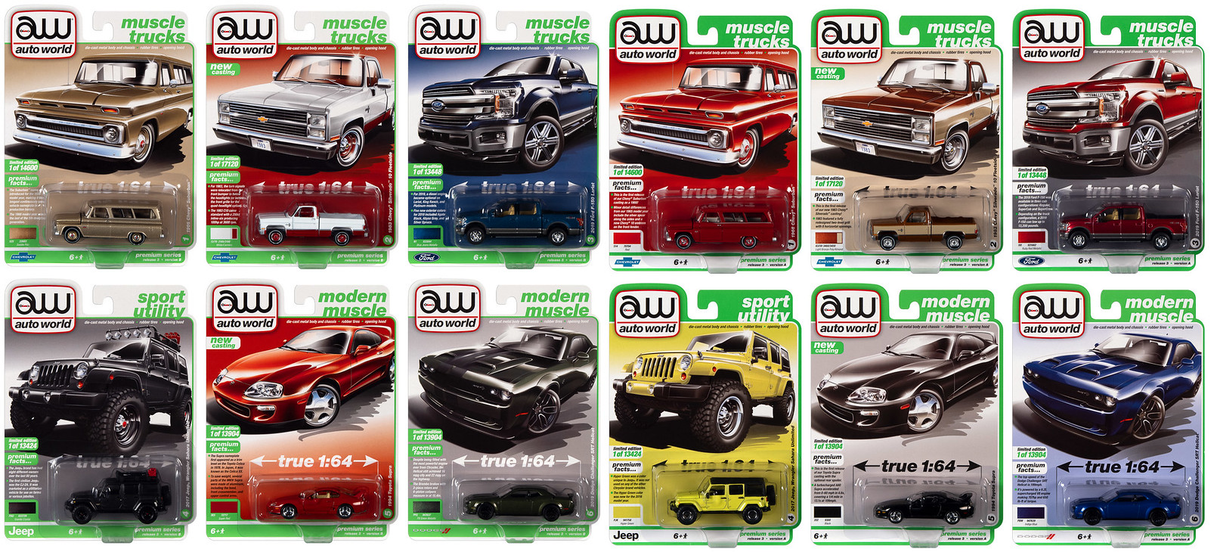AW auto World True 1:64 Unlimited | AW64322 | AW Die Cast