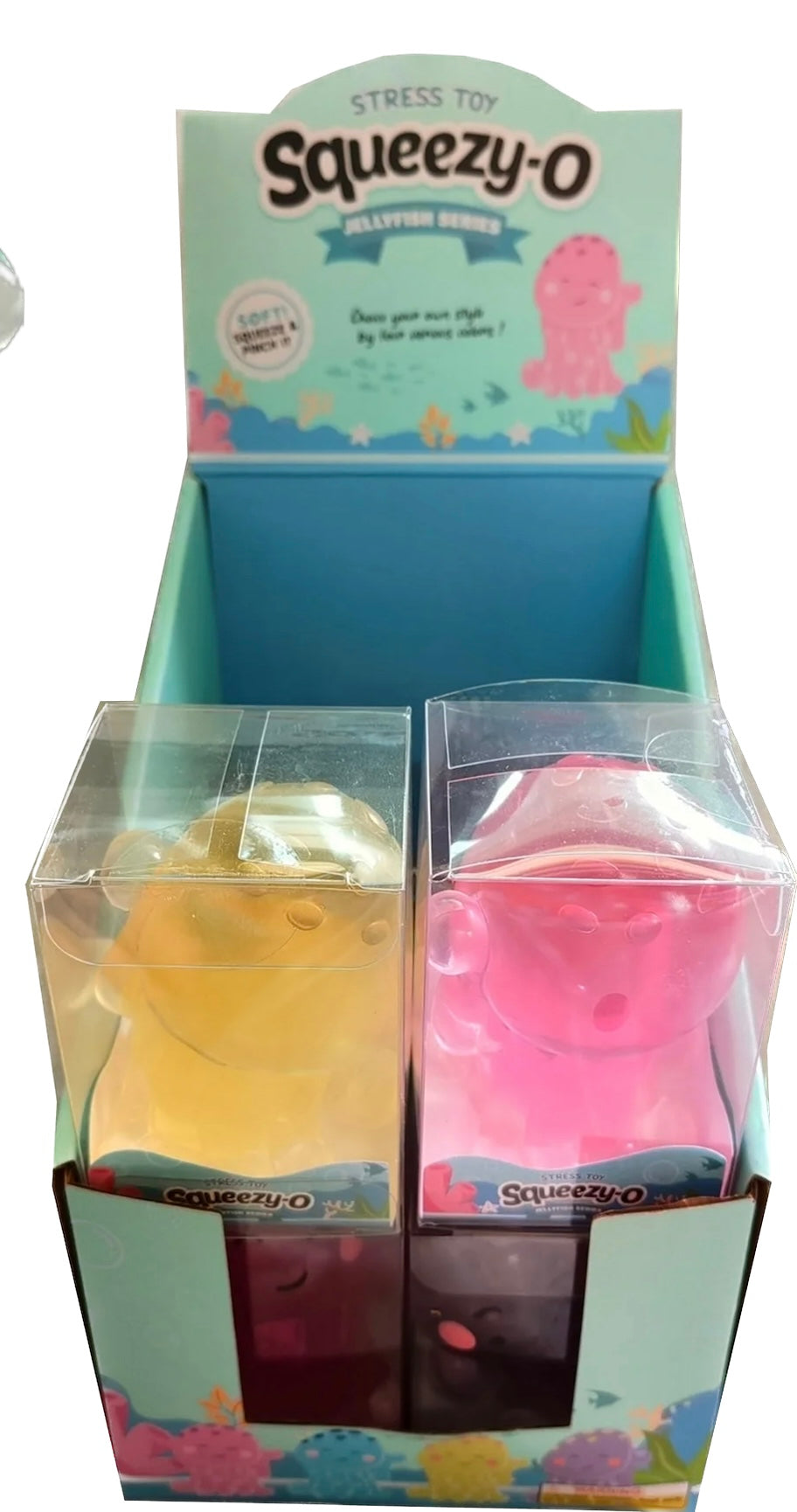 3.15" Stress Toys Squeezy-O Jellyfish | 89039 | BVP