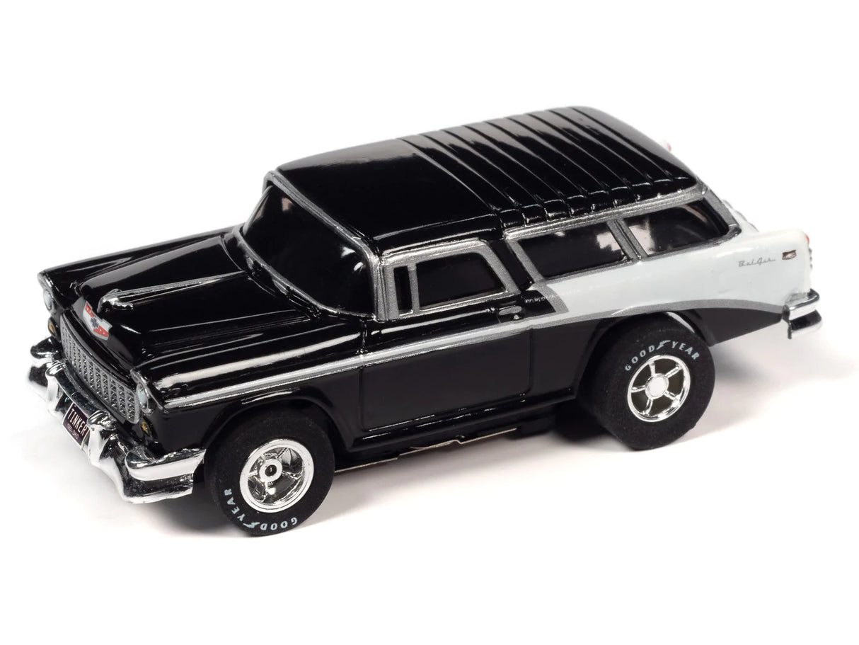 3 Car Pack Robert Fish Special | 1955 Ford F-100 - 1955 Chevy Bel Air - 1955 Chevy Bel Air Nomad | CP7982 | CP7981 | CP7980 | Auto World