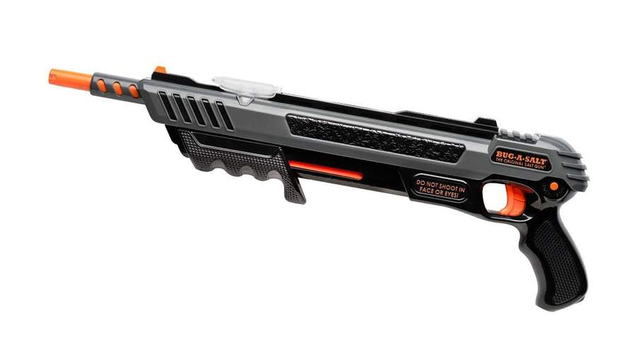 Black salt gun with black and silver finish for Bug-A-Salt BS63-SG