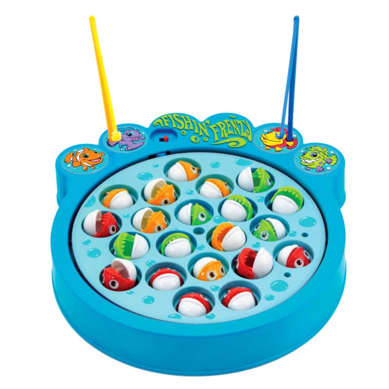 Kids' fishing game with colorful fish and fishing rods for play for Schylling FGL