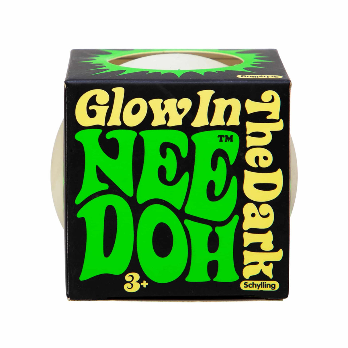 Box for Glow In The Dark NEE DOH playdough, 3+ years for Schylling GND