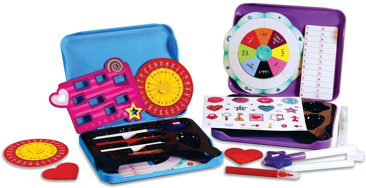Craft kit for girls to create secret messages with letters and tools for Smart Lab 00453