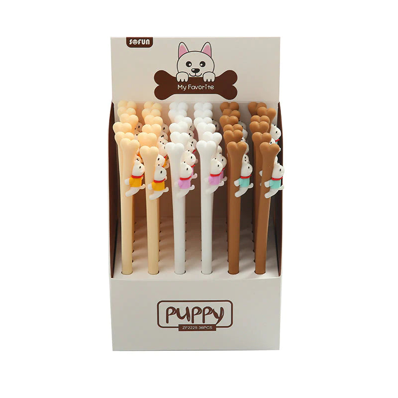 Puppy Bone Wiggle Gel Pen | 22390 | BC Mini