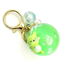 SLEEPING ANIMAL BALL KEY CHARM | 12056 | BC Mini-BC USA-SLEEPING ANIMAL BALL KEY CHARM Green | 12056 | BC Mini-ProTinkerToys