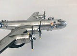 Model B-29 Superfortress bomber displayed on a stand for Atlantis Model Co ALM208