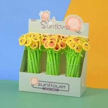 SUNFLOWER LADYBUG & BEE WIGGLE GEL PEN | 22429 | BC Mini-BC USA-SUNFLOWER LADYBUG & BEE WIGGLE GEL PEN | 22429 |-ProTinkerToys